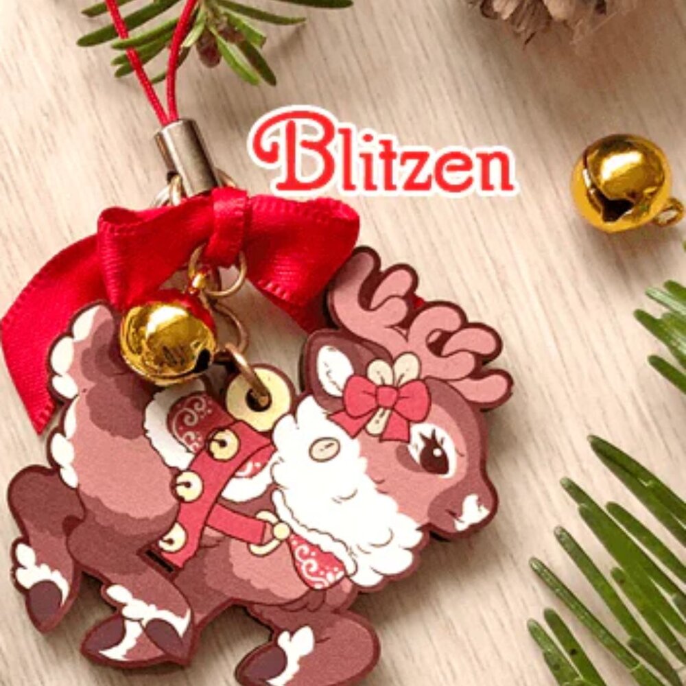 Blitzen Christmas Decoration